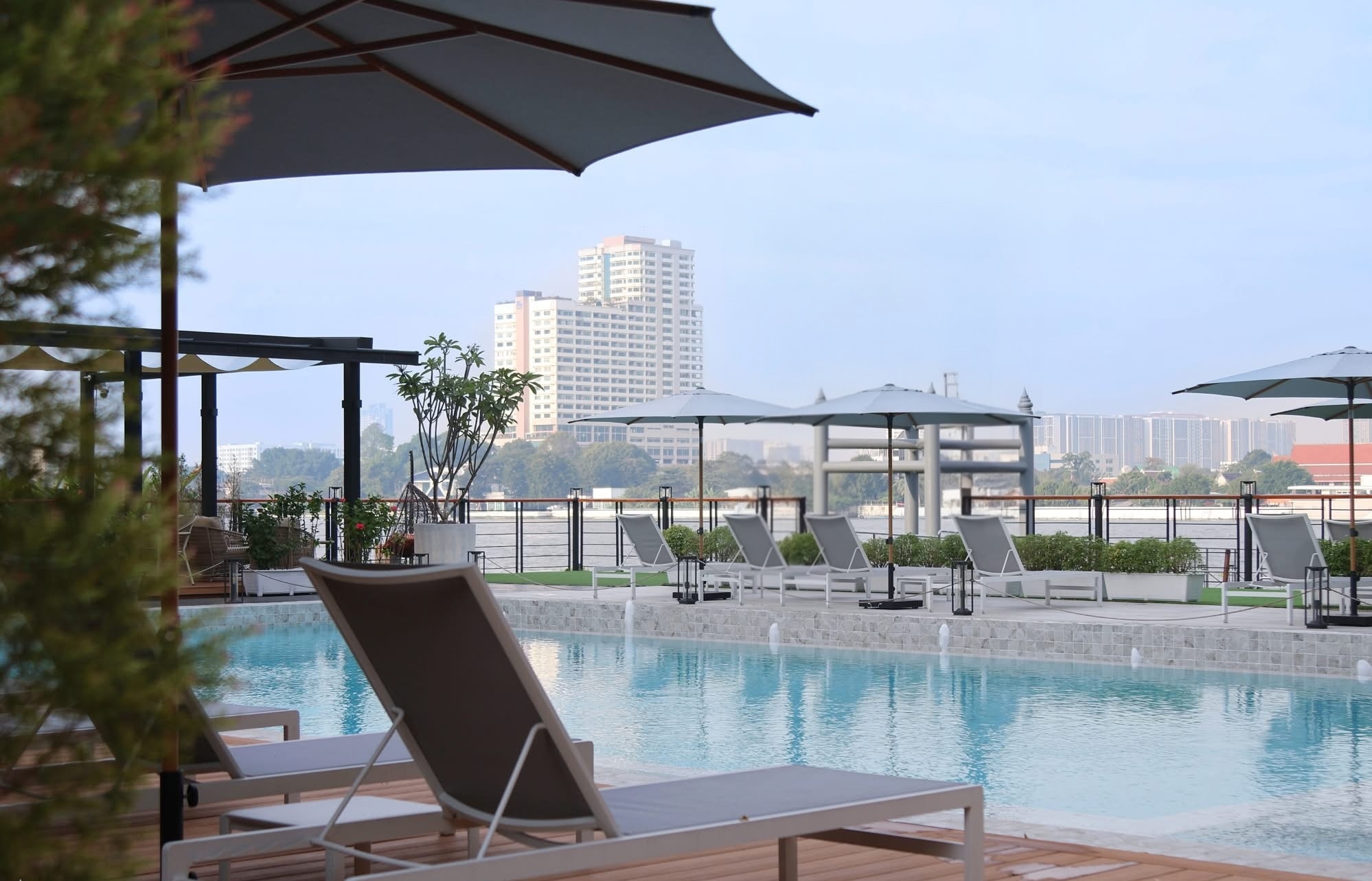 Outdoor Riverside Pool