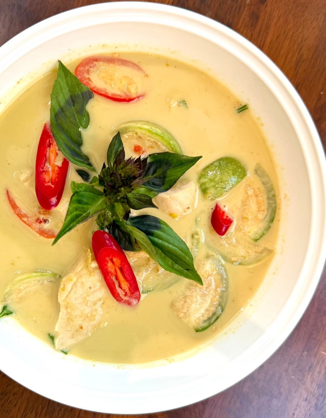 Green Curry with Chicken (Gaeng Keow Wan)